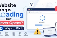 Site Loading Forever but Stays Blank? 9 Methods to Solve It