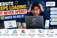 Website Not Opening but Never Loads? 9 ProvenSteps to Load It Again