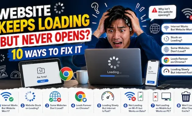 Website Stuck on Loading