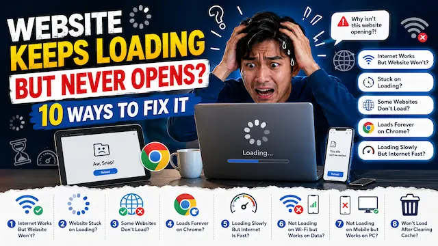 Website Stuck on Loading
